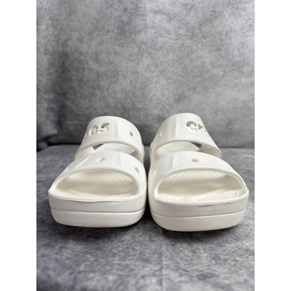 CROCS Women's Baya Platform Sandals Shoes in White Size 8 - Picture 3 of 10